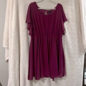 Maroon Dress